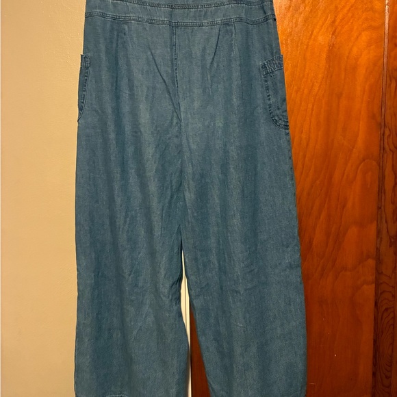 American Eagle High-Waisted Wide Leg Denim Pants - Picture 4 of 4